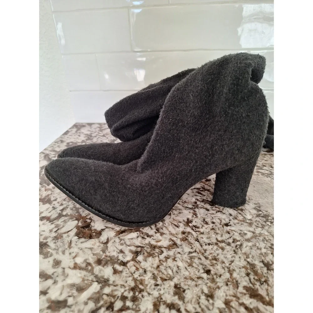 Valter Steiger long stocking‎ heel gray boots size 36.5